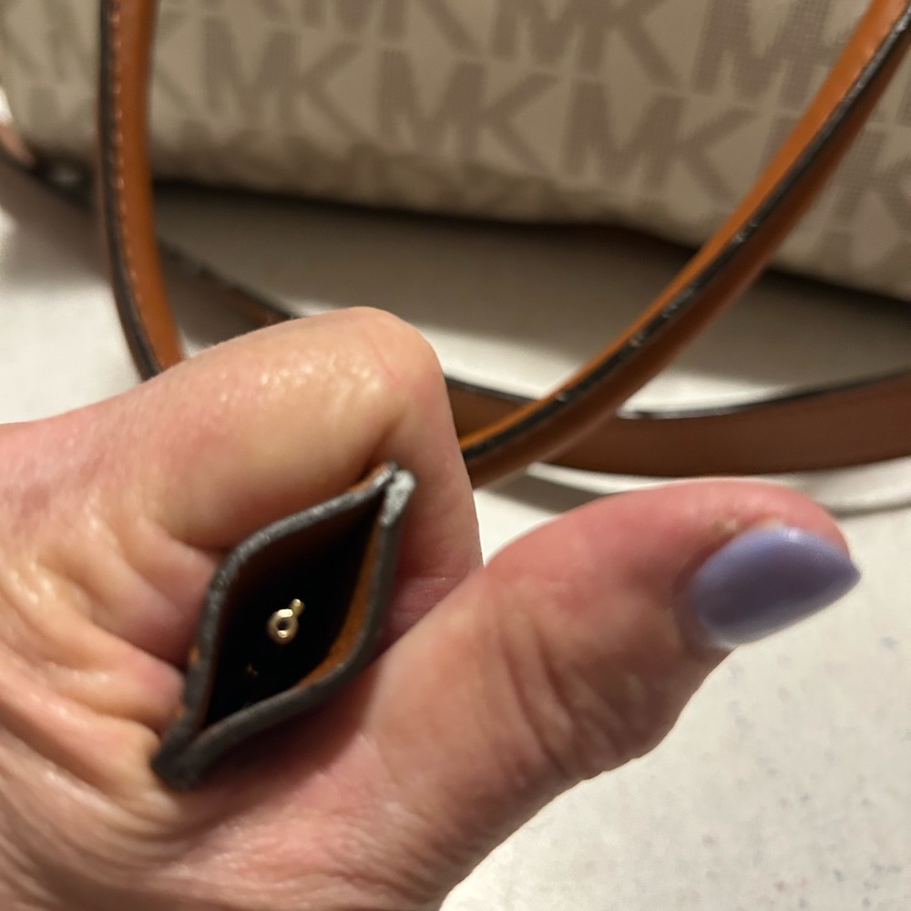 Michael Kors Brown and Cream Signature Tote Bag - Picture 2 of 9